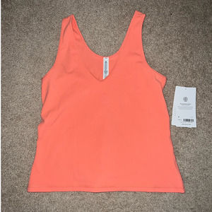 New Athleta womens Transcend Tank Coral size M